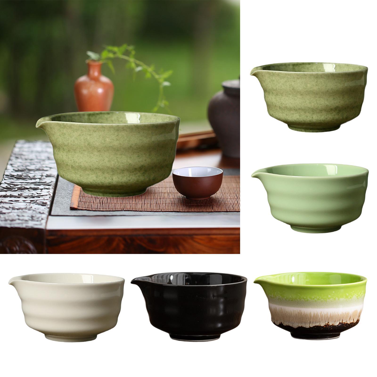 Japanese Tea - Ceramic Matcha Bowl with Spout Japanese