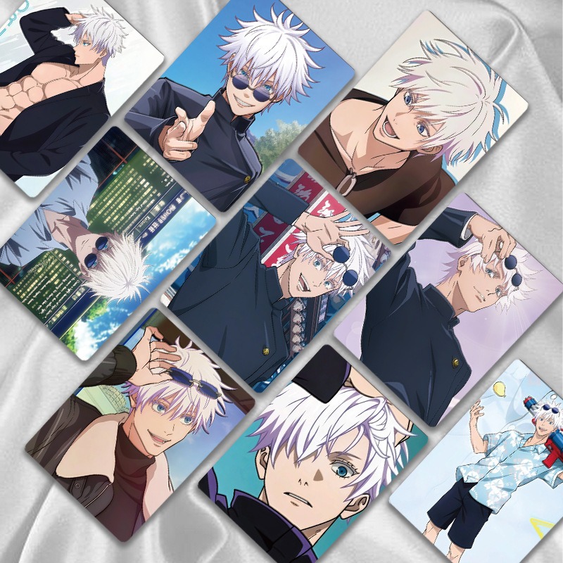 Japanese Fan - 55pcs Jujutsu Kaisen Japanese Anime Laser