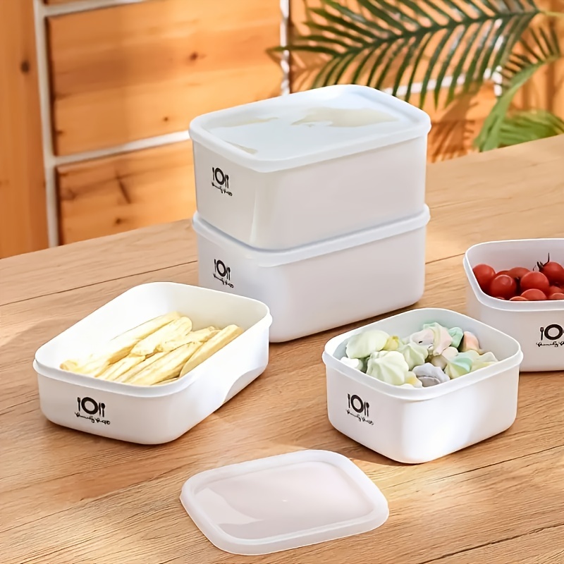 Bento Box - Food Grade Rectangular Plastic Lunch Bento
