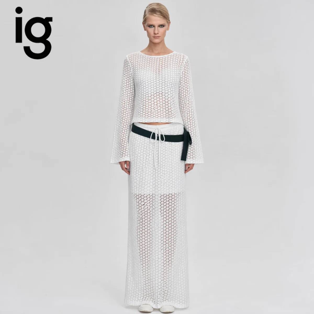 Matcha - IG 2026 Women's Hollow Out Knit