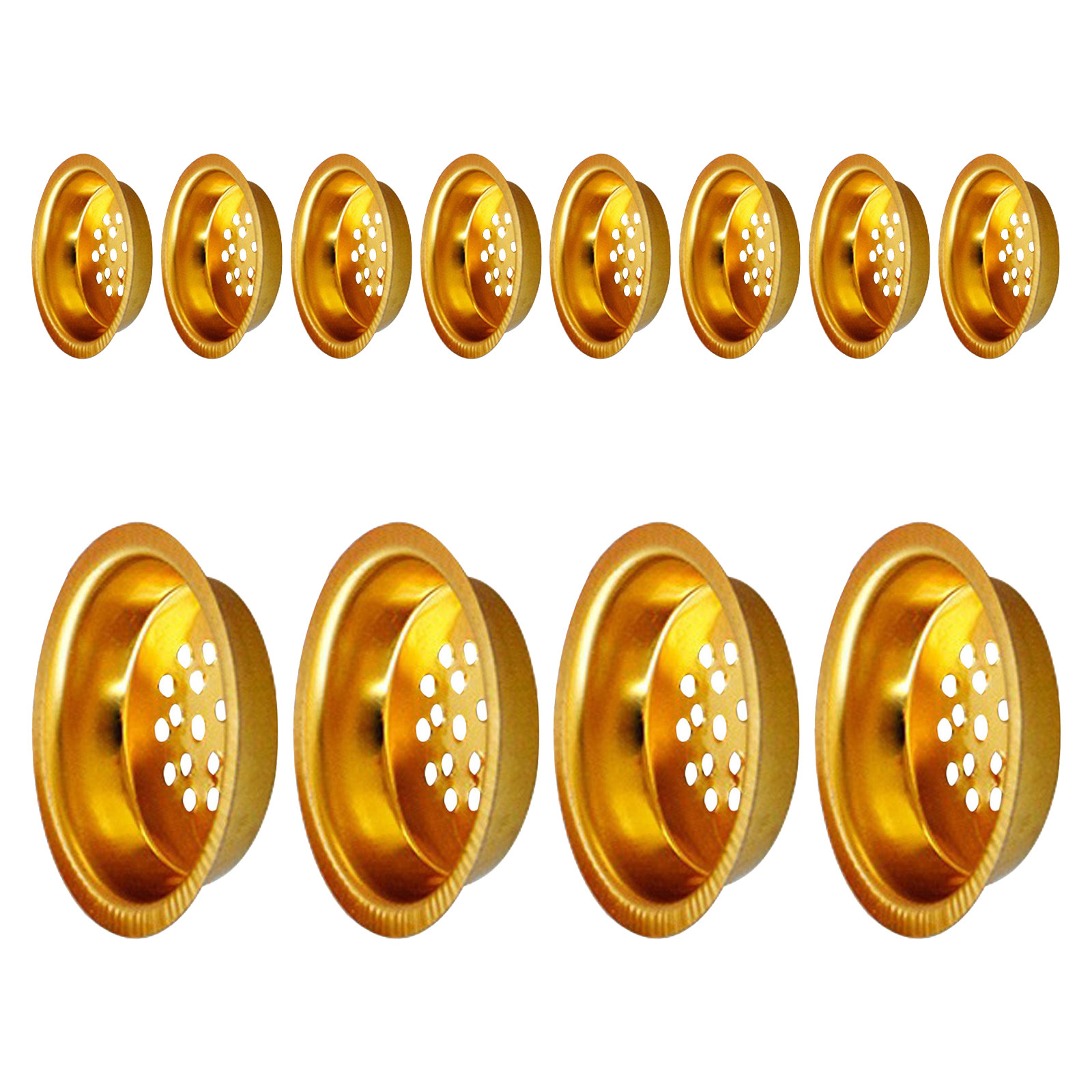 Incense Holder - 12Pcs Iron Incense Burner Screen Round