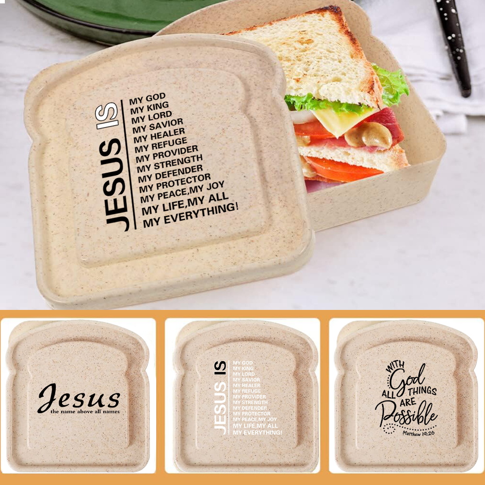 Bento Box - Reusable Toast Bento Storage Case Sealing