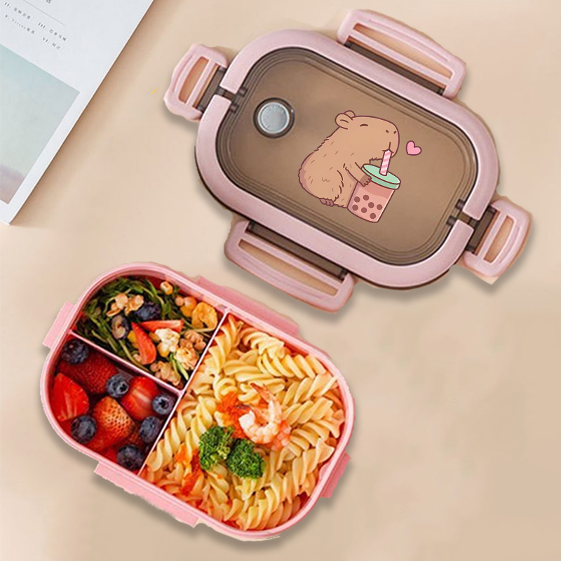 Bento Box - Capybara Bento Lunch Box Anime Animals