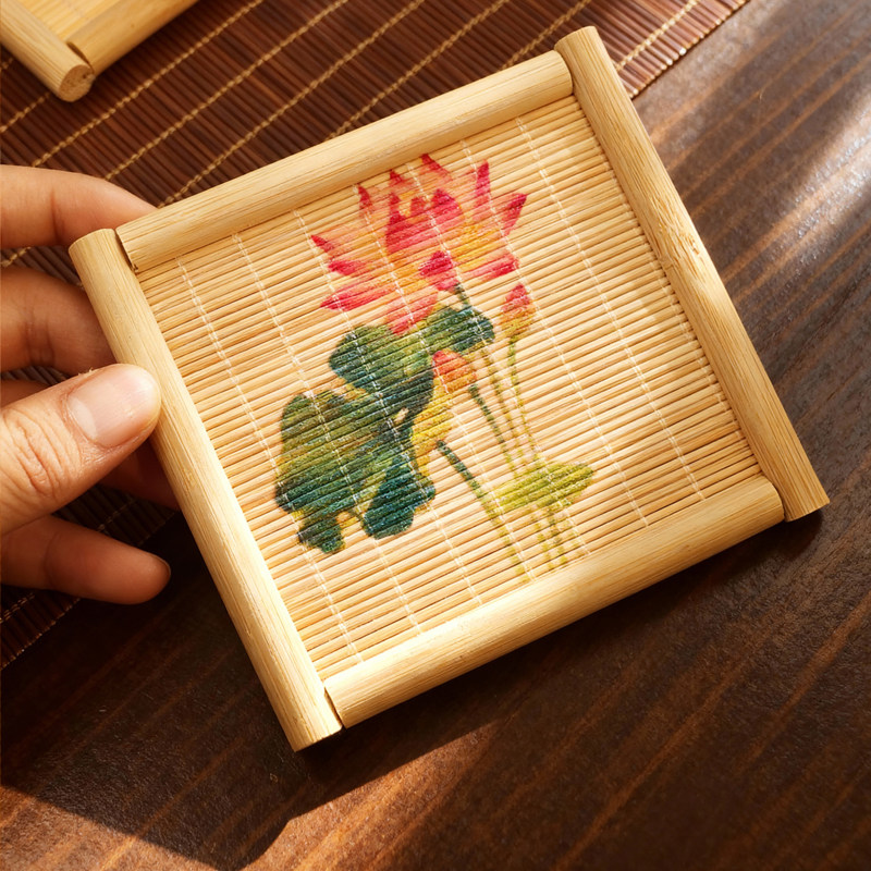 Japanese Tea - Set of 5 Natural Bamboo Tea