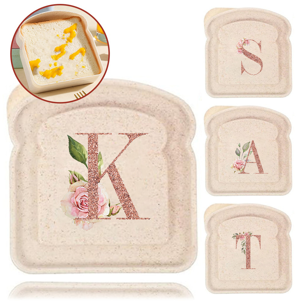 Bento Box - Wheat Straw Bread Slice Storage Box