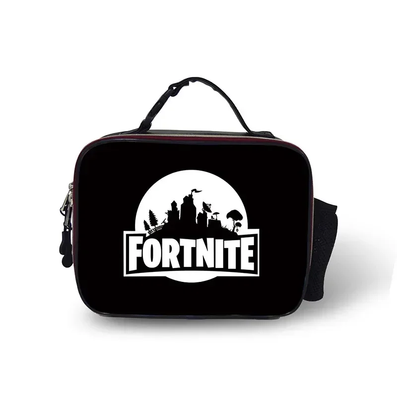 Bento Box - Game Fortnite Leather Thermal Insulated Lunch