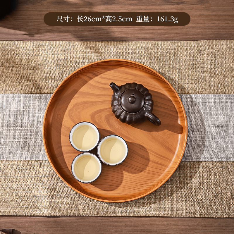 1PC Plastic Round Dessert Plat - Japanese Snacks recension och pris