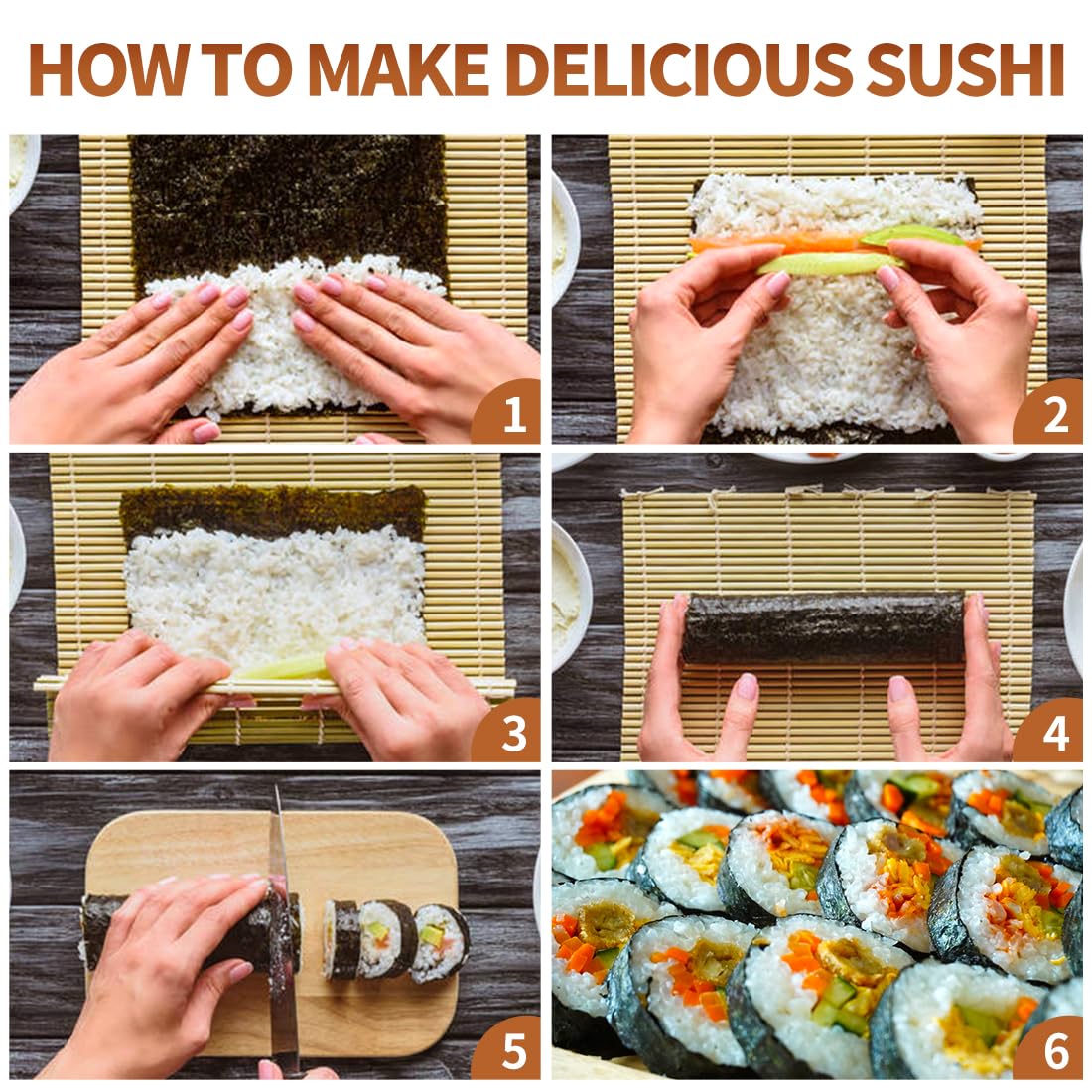 Sushi Making Set With Various  - Sushi Making Kit recension och pris