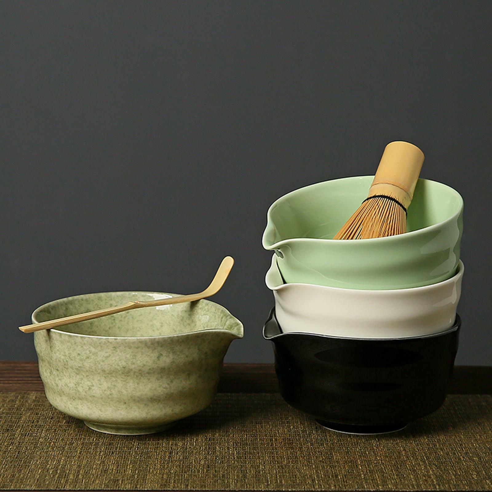 Ceramic Matcha Bowl with Spout - Japanese Tea recension och pris