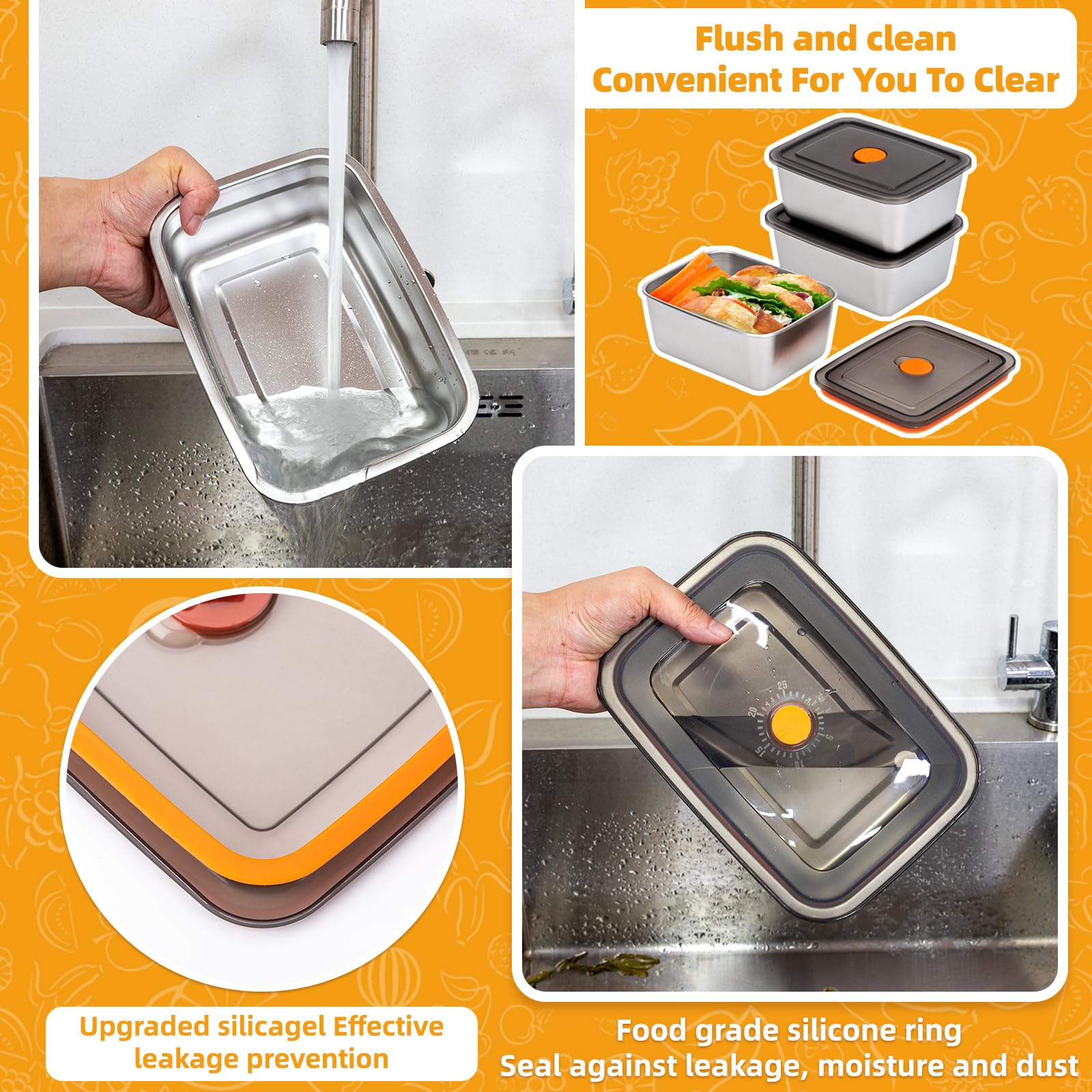 Stainless Steel Camping Lunch  - Bento Box recension och pris