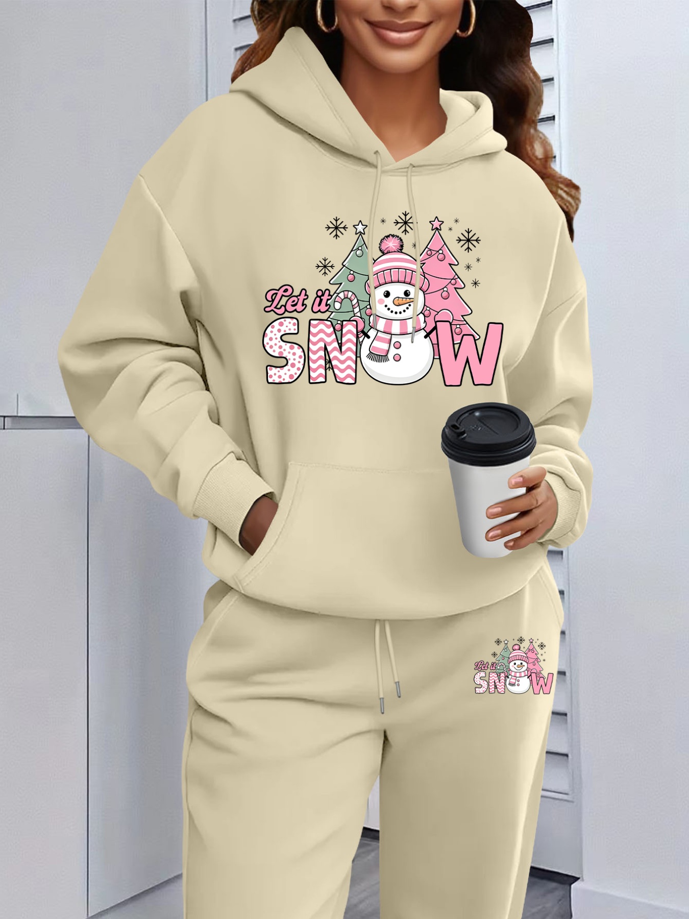 Women 2 Piece Outfit Winter Ho - Matcha recension och pris