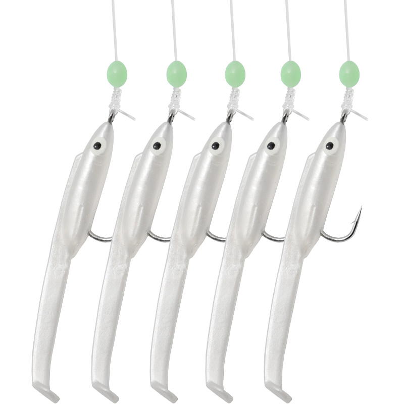 WEIHE 5pcs/set 1# Eel Soft Lur - Furoshiki recension och pris