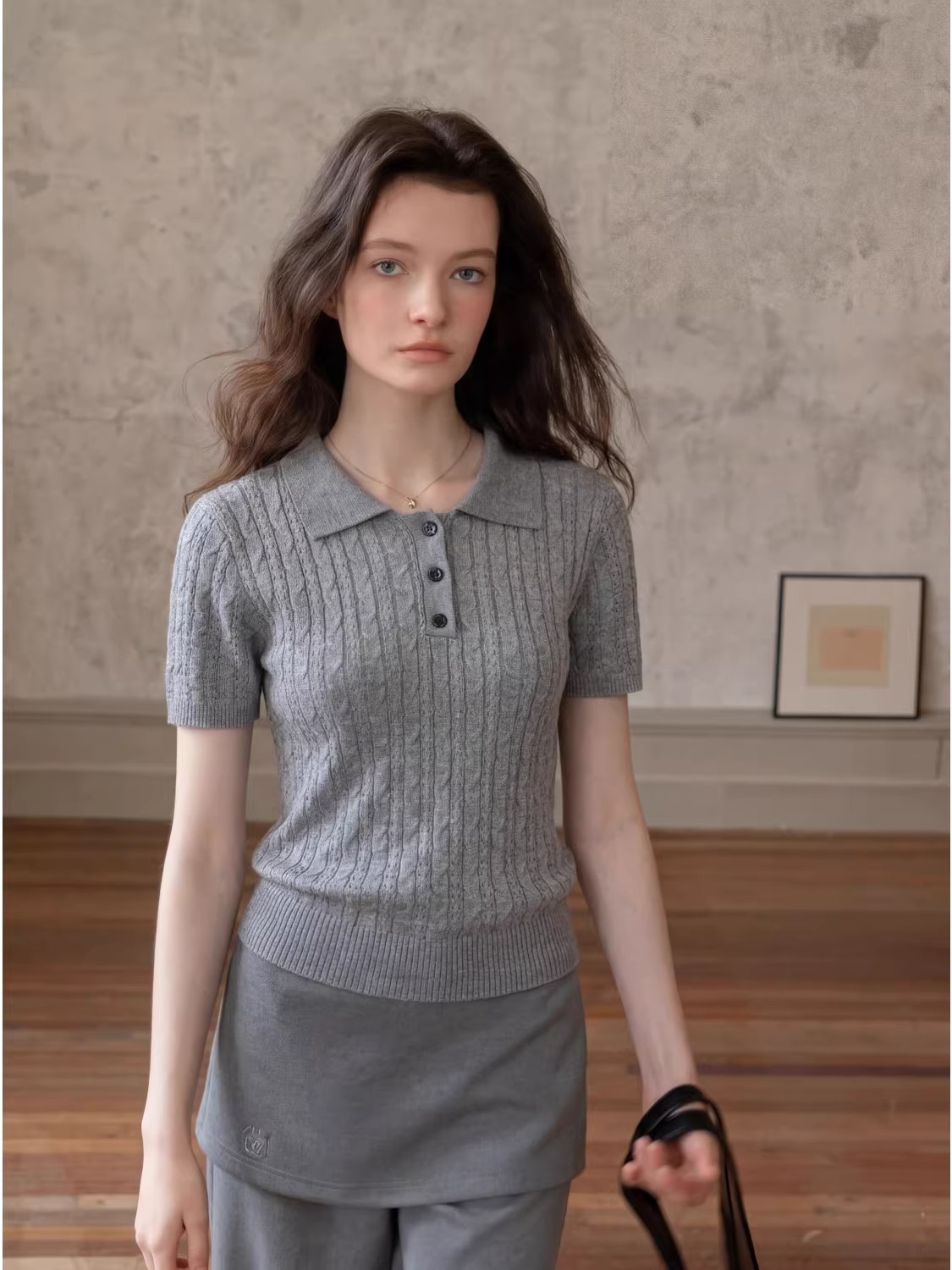 Fashion Casual Style Twist Cab - Matcha recension och pris