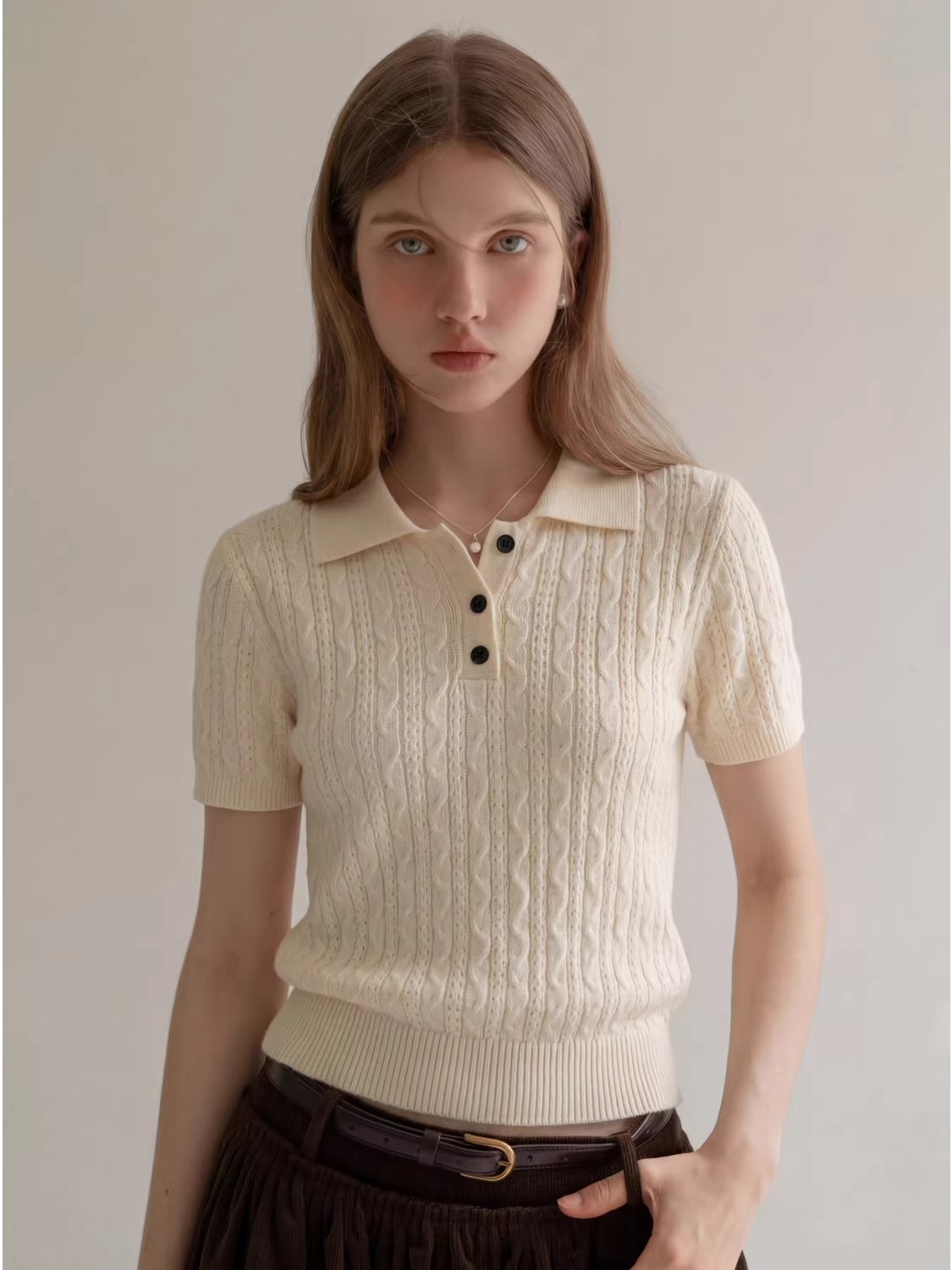 Fashion Casual Style Twist Cab - Matcha recension och pris