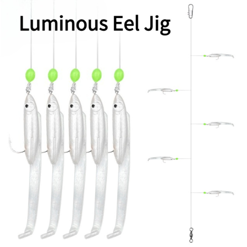 1 Set Cluster Soft Lure Lumino - Furoshiki recension och pris