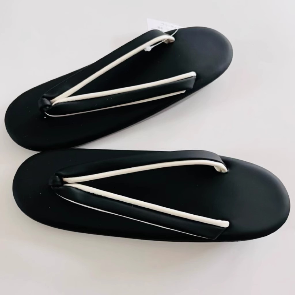 Japanese Women Geta Sandals PU - Geta Wooden Sandal recension och pris