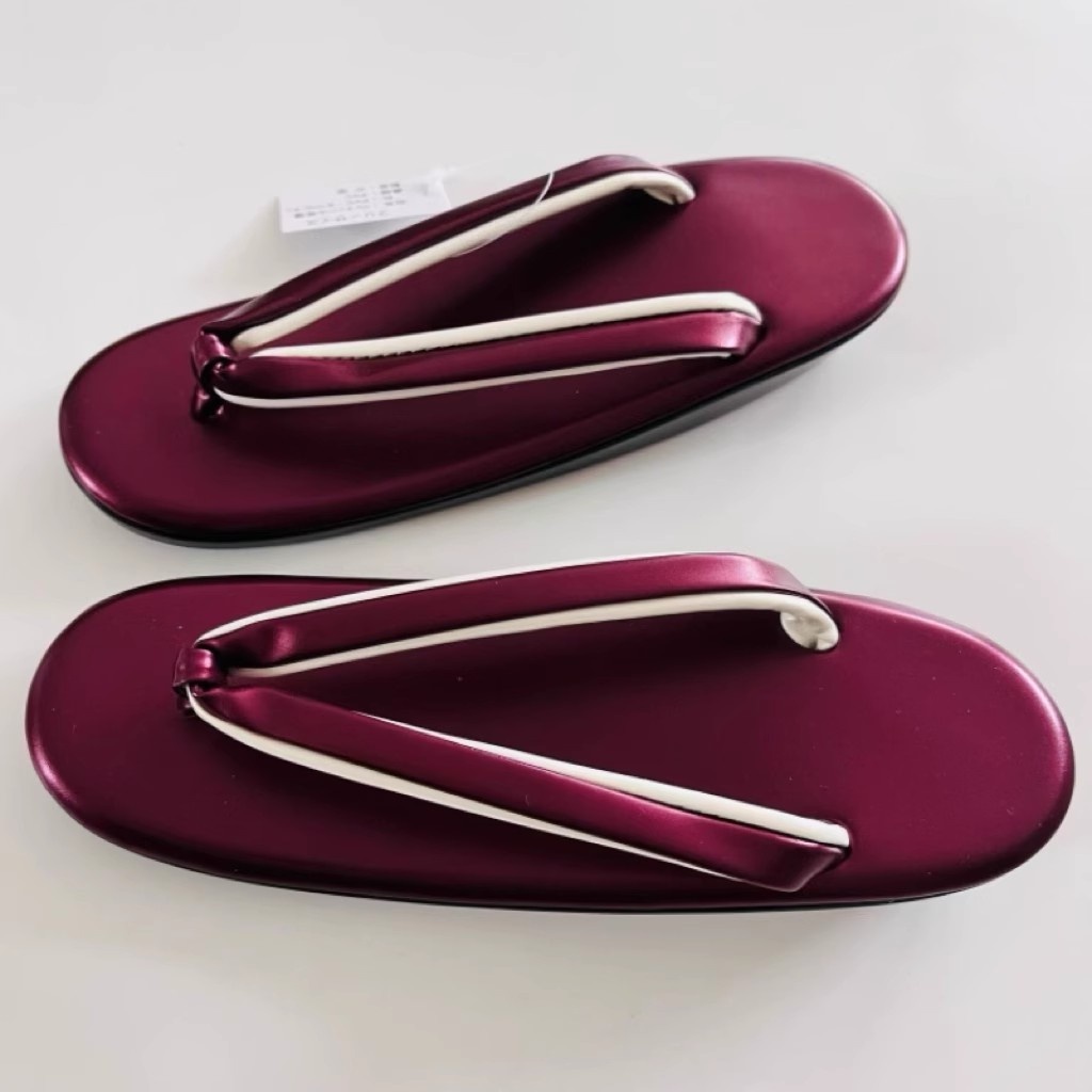 Japanese Women Geta Sandals PU - Geta Wooden Sandal recension och pris