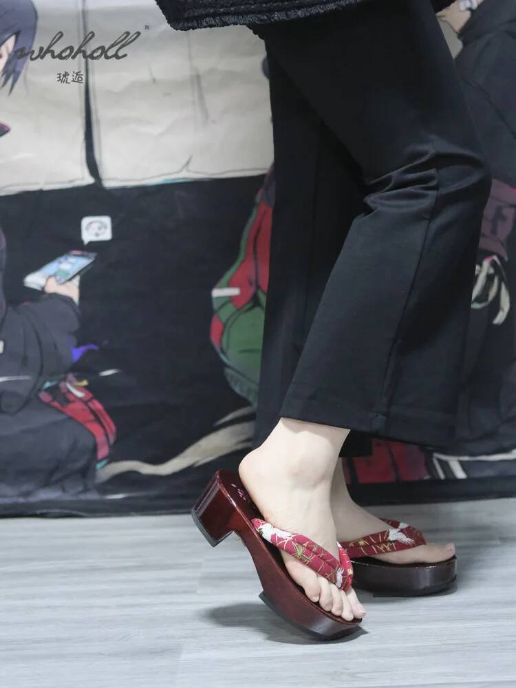 Japanese Wooden Gets Summer Wo - Geta Wooden Sandal recension och pris