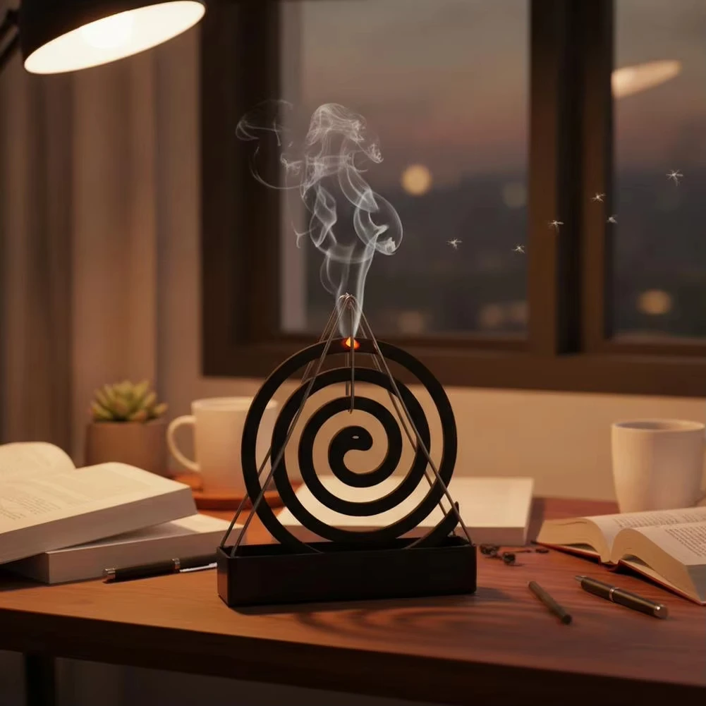 Iron Mosquito Coil Holder Ince - Incense Holder recension och pris