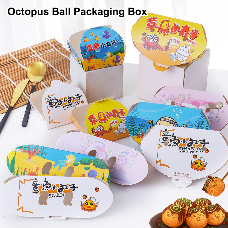 100Pcs Disposable Cartoon Octo - Japanese Snacks recension och pris