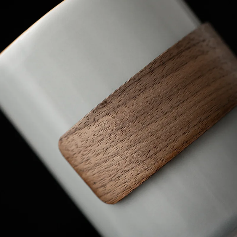 Bamboo Wooden Buckle Waist Cup - Japanese Pottery recension och pris