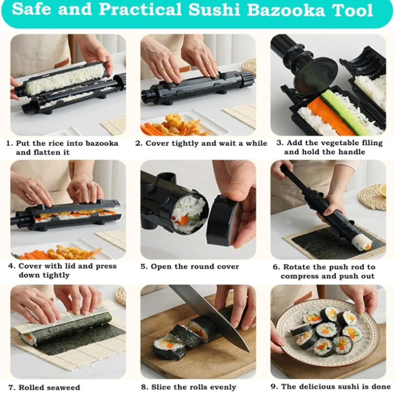Sushi Making Kit,Bamboo Sushi  - Sushi Making Kit recension och pris