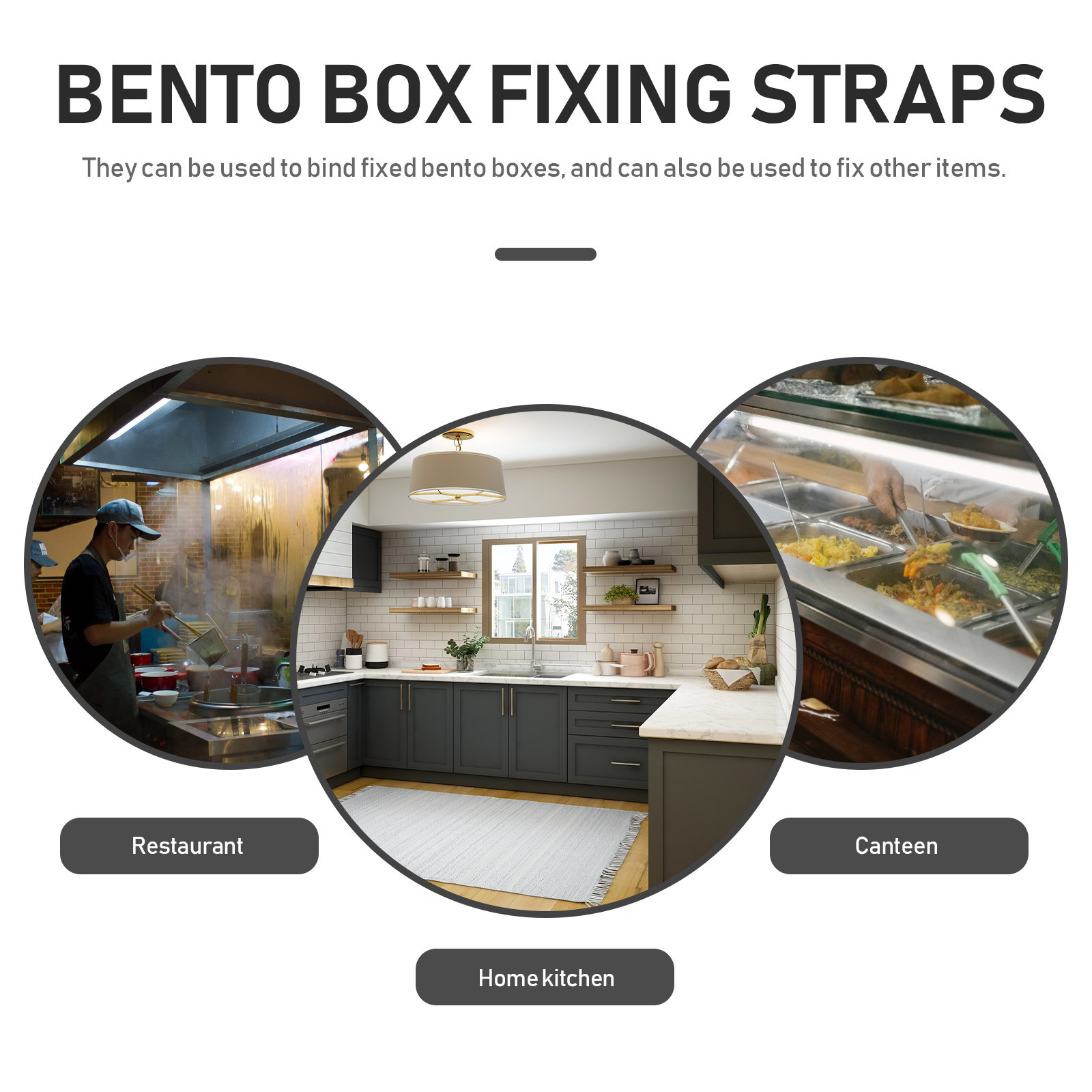 12 pcs Elastic Fixing Straps N - Bento Box recension och pris