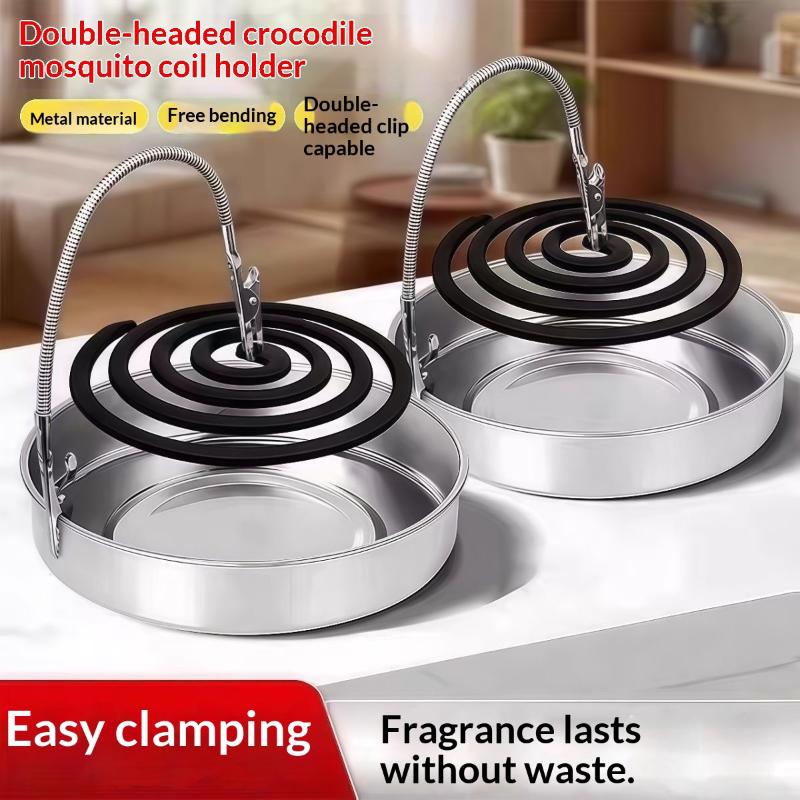 1PC Double-Headed Metal Mosqui - Incense Holder recension och pris