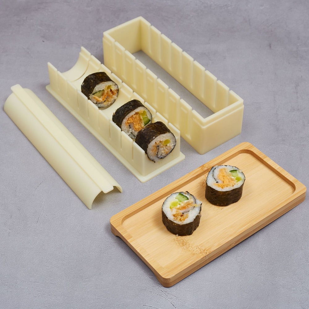 3pcs/set Plastic Sushi Maker E - Sushi Making Kit recension och pris
