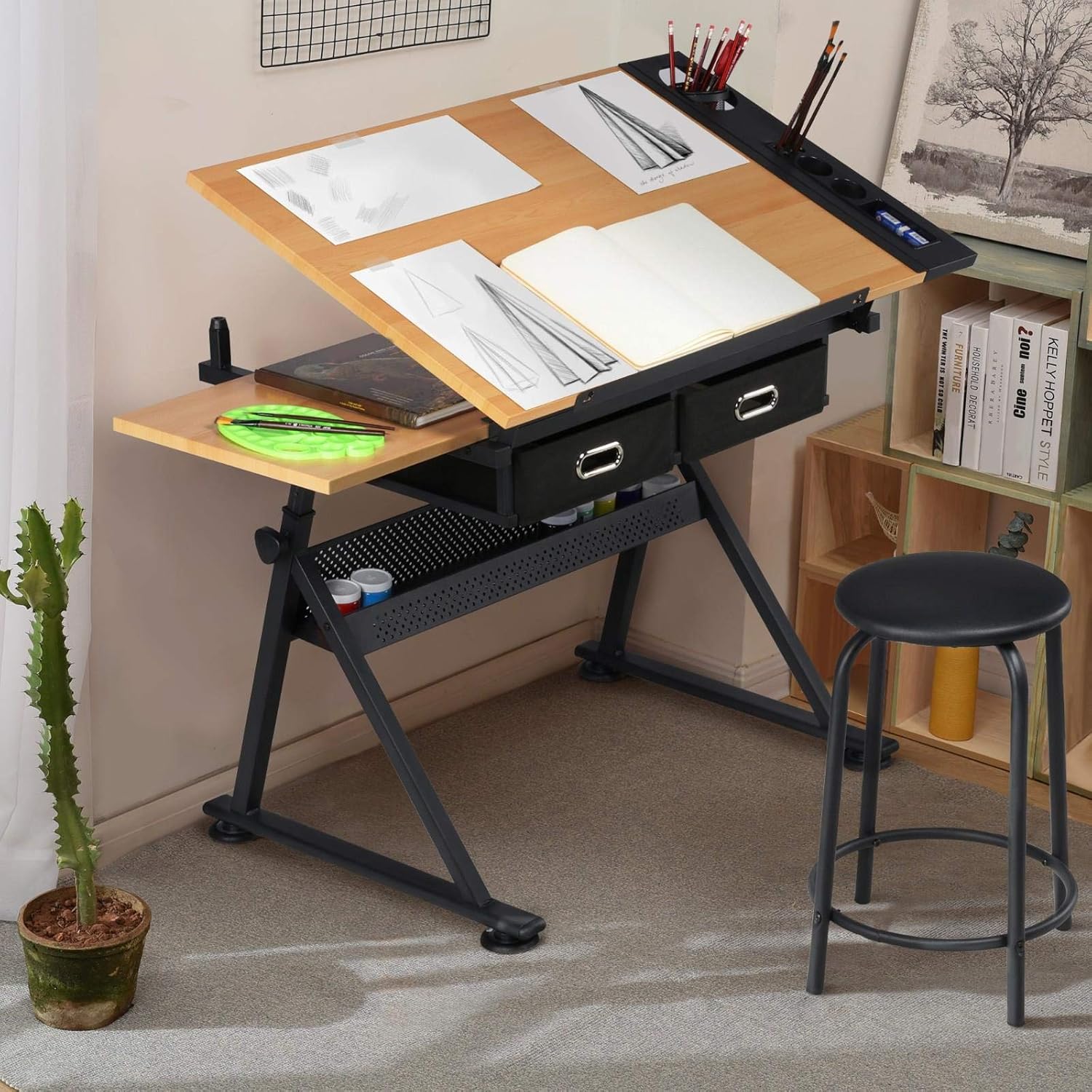 Adjustable Drafting Table Art  - Matcha recension och pris