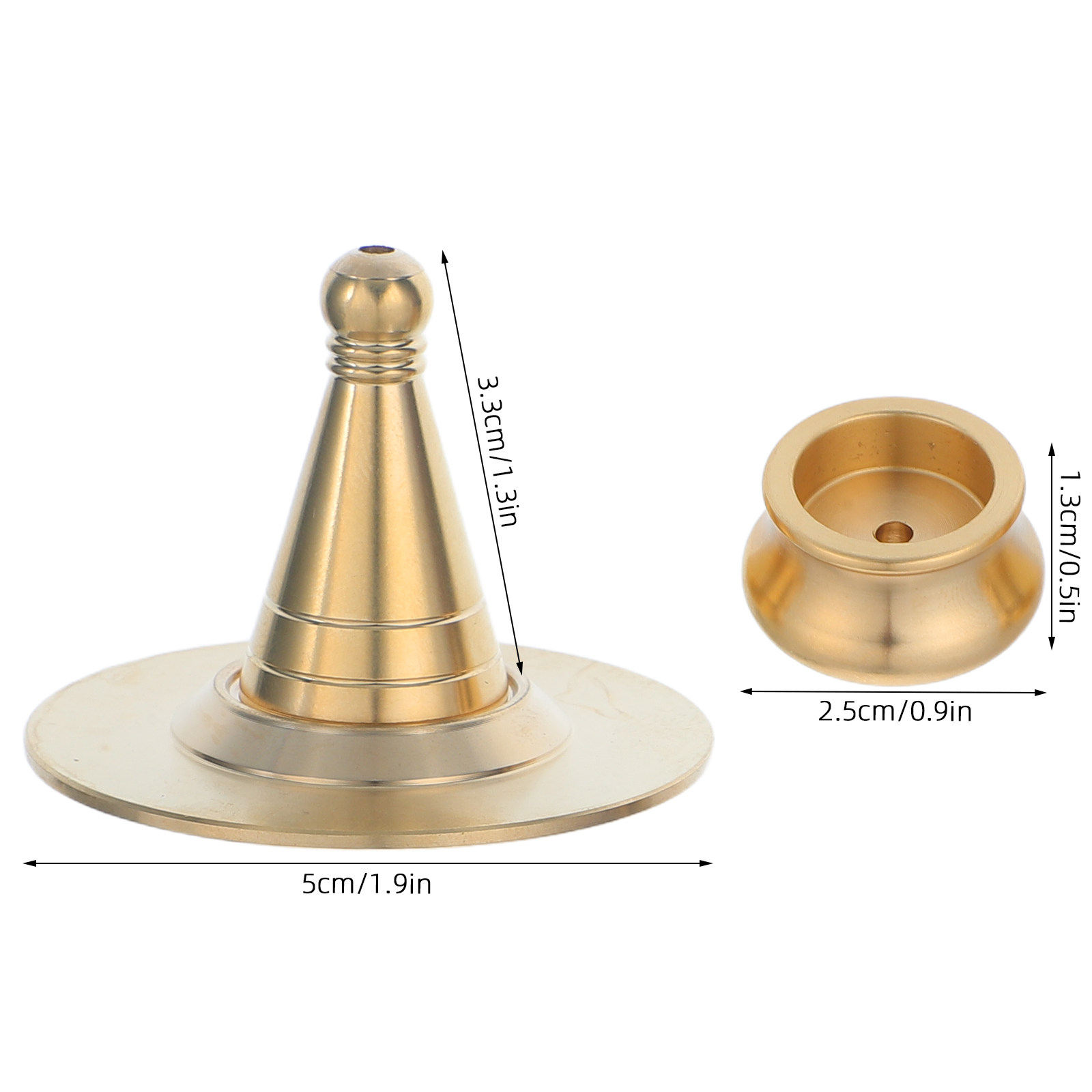 1Set Incense Cone Mold Set DIY - Incense Holder recension och pris