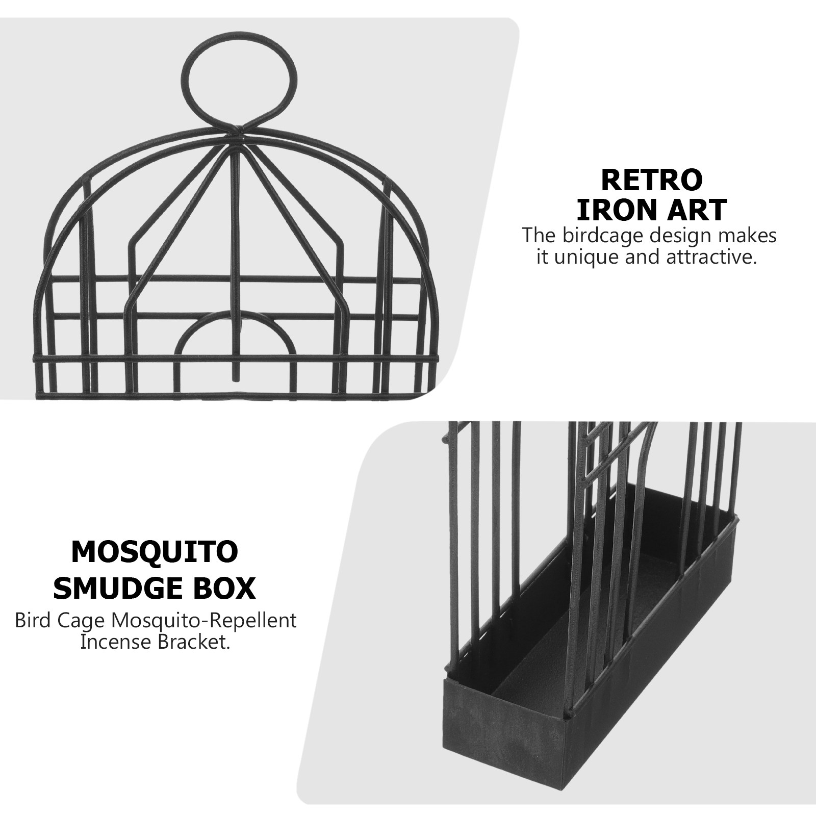 Iron Retro Birdcage Incense Co - Incense Holder recension och pris