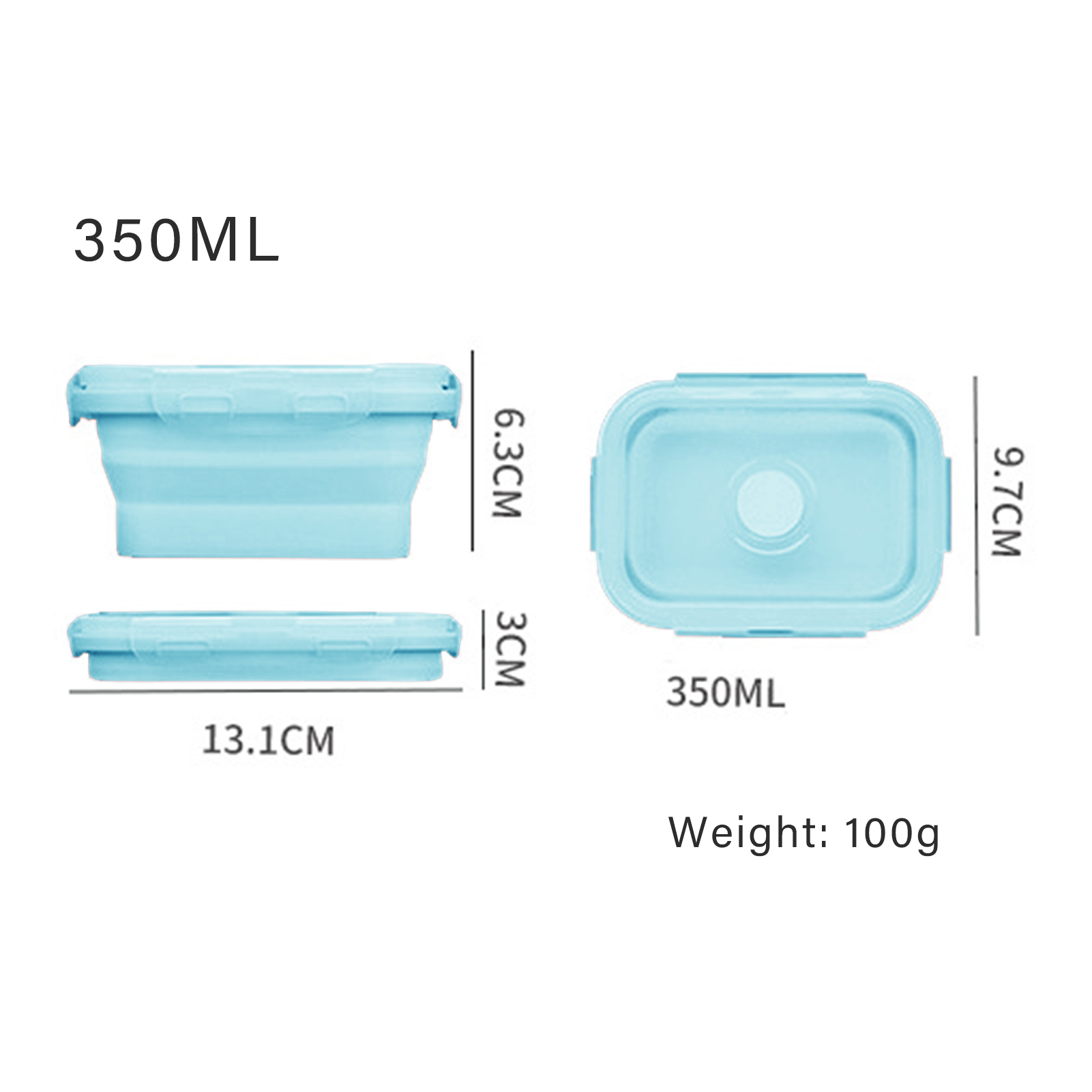Silicone Lunch Box Food Grade  - Bento Box recension och pris