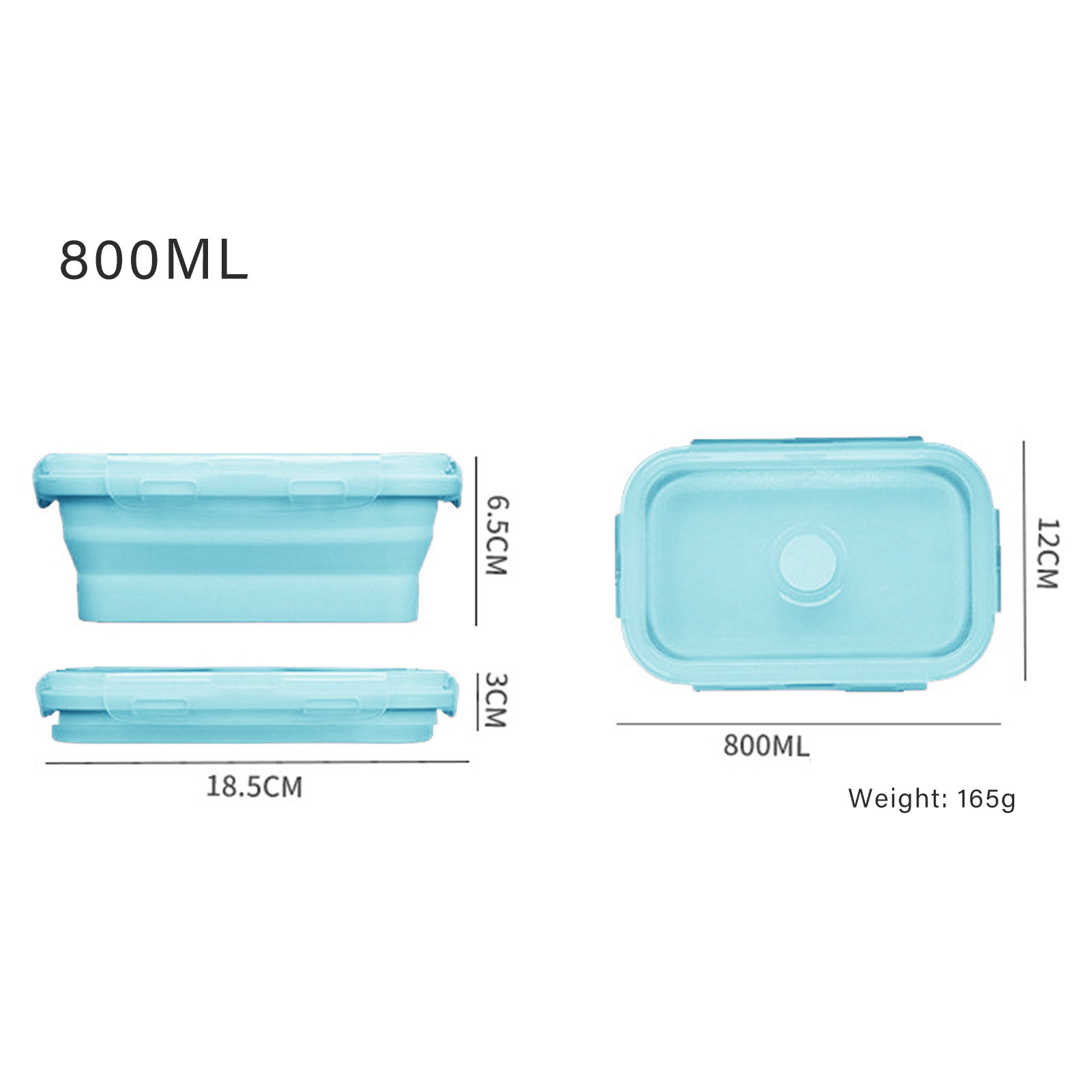 Silicone Lunch Box Food Grade  - Bento Box recension och pris