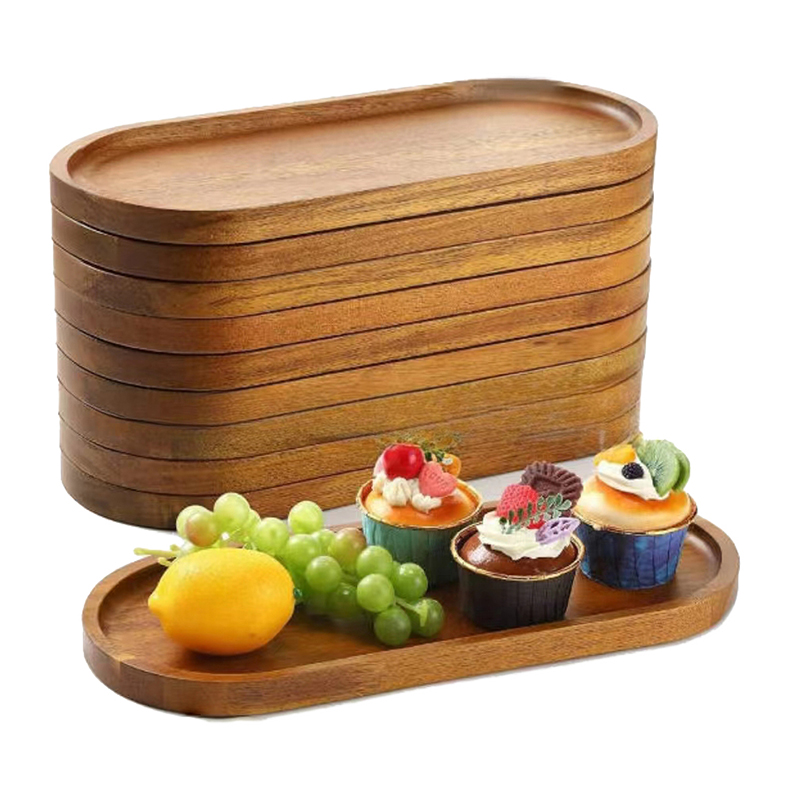 Tableware Solid Wood Dessert P - Japanese Snacks recension och pris
