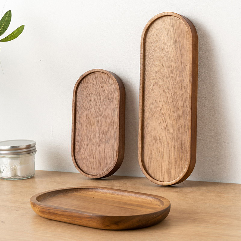 Tableware Solid Wood Dessert P - Japanese Snacks recension och pris