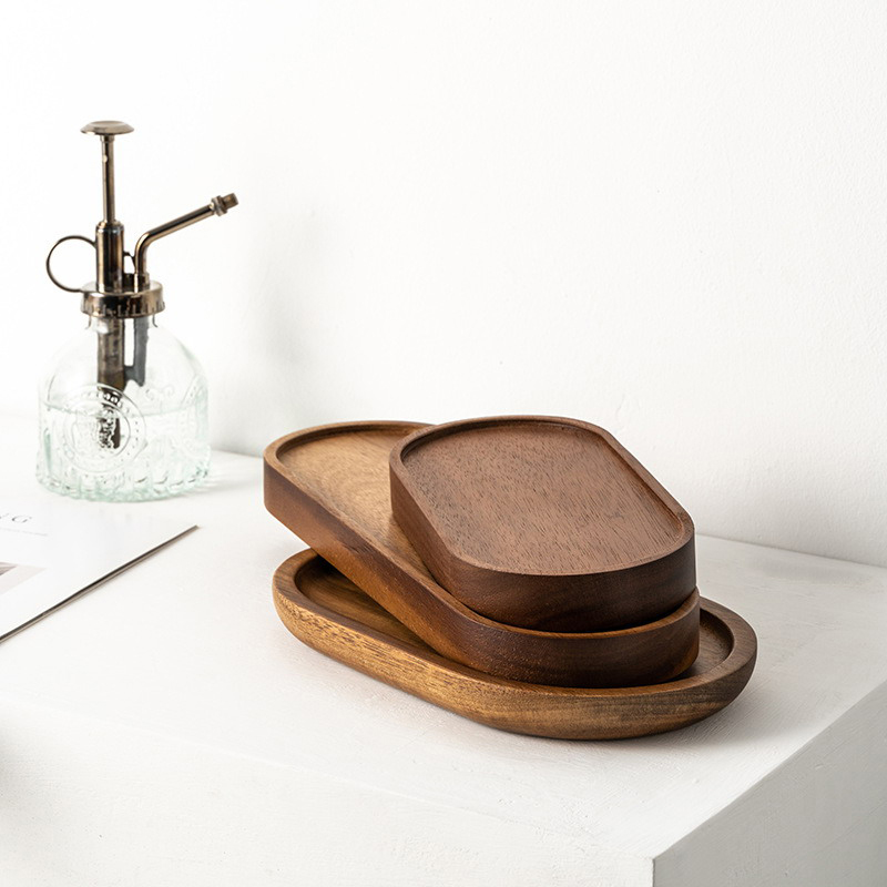 Tableware Solid Wood Dessert P - Japanese Snacks recension och pris