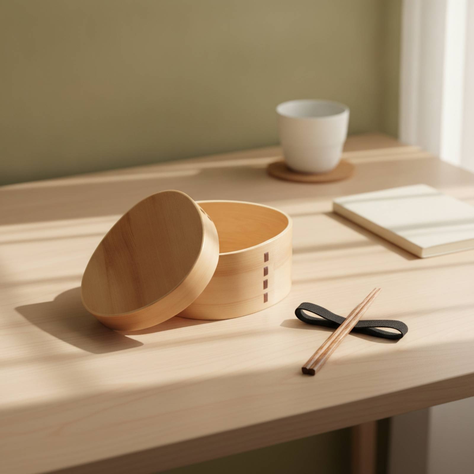Wooden Bento Box Japanese-Styl - Bento Box recension och pris