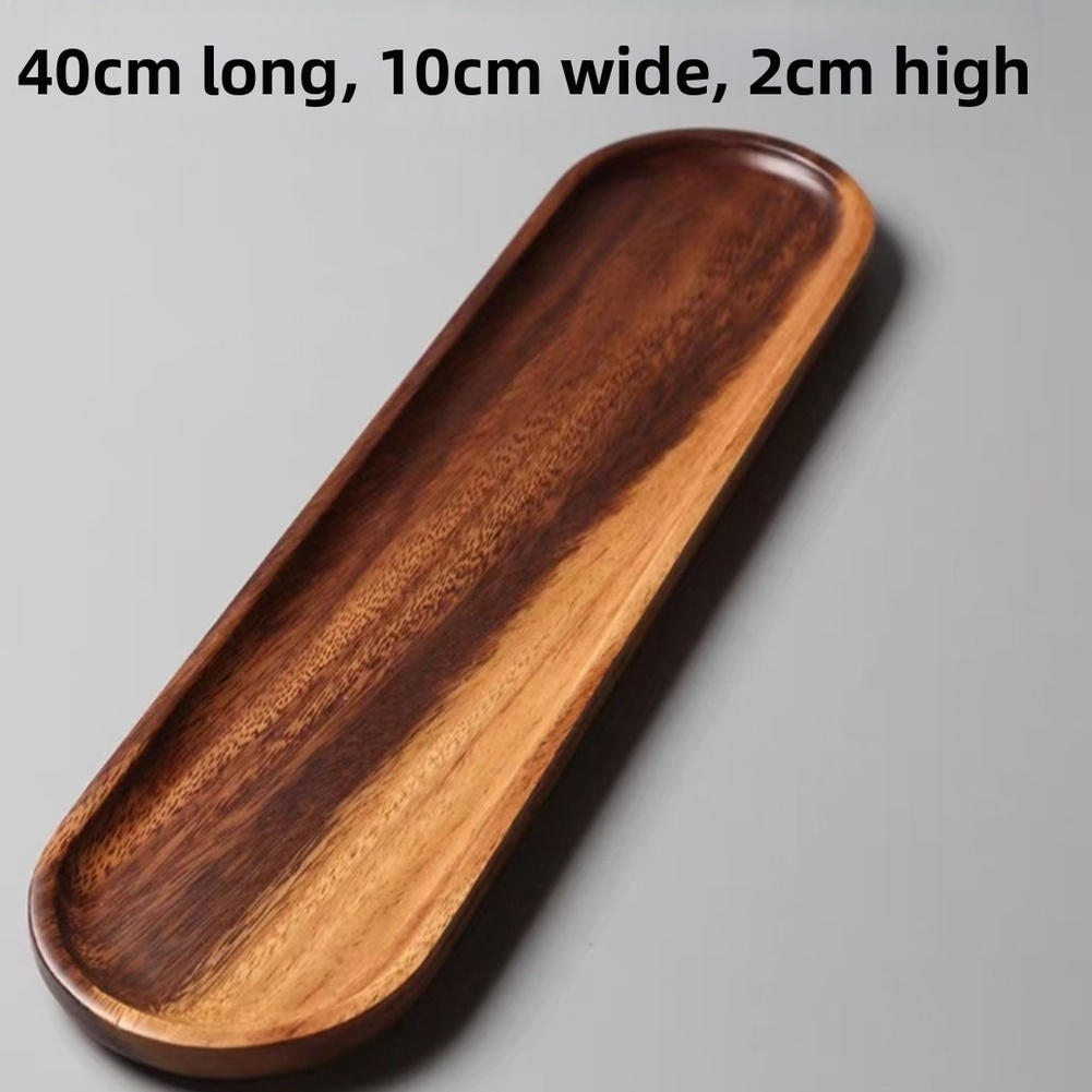 Walnut Wood Tray Tableware Rec - Japanese Snacks recension och pris