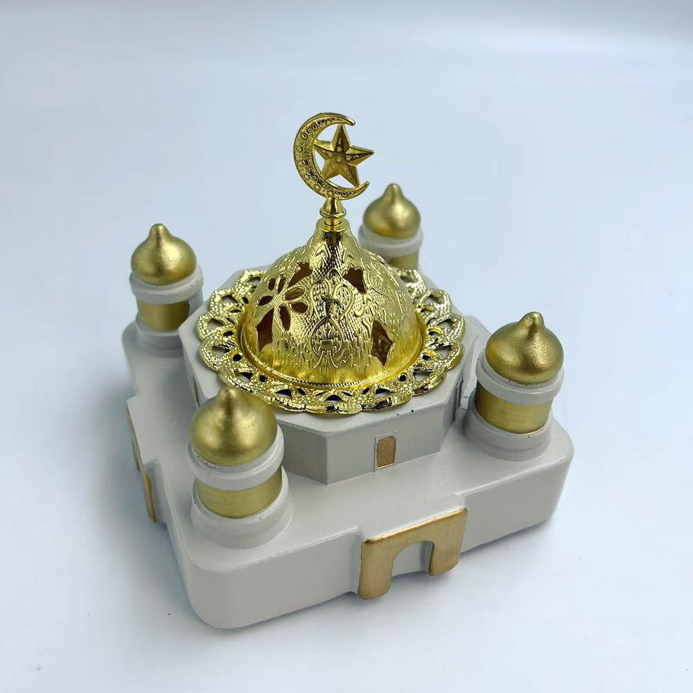 Resin Islamic Mosque - Incense - Incense Holder recension och pris