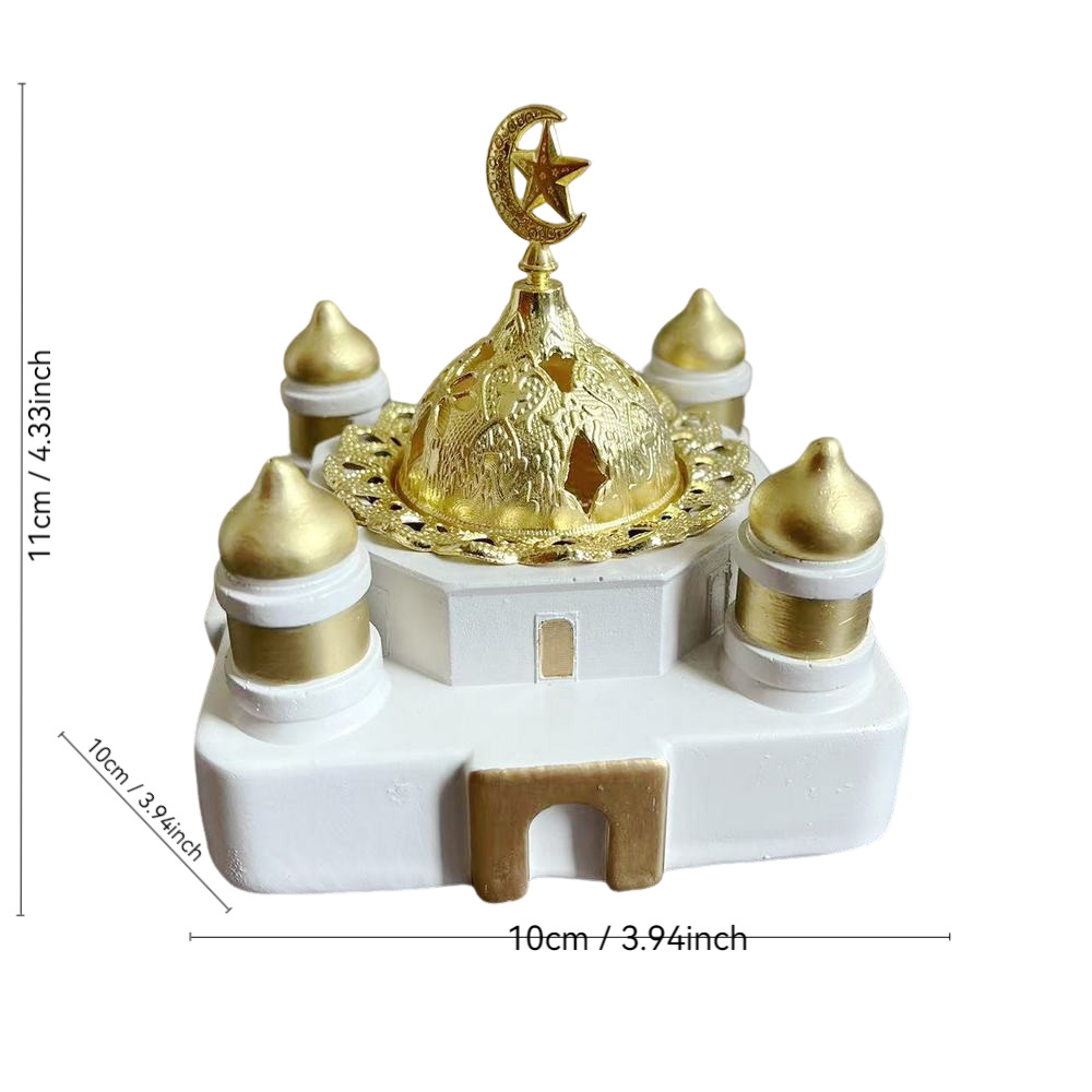 Resin Islamic Mosque - Incense - Incense Holder recension och pris