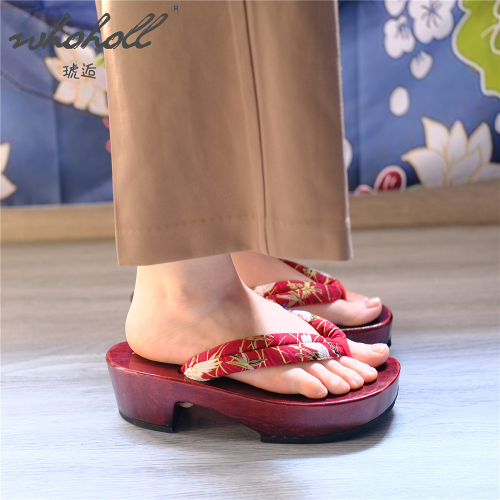 Japanese Geta Animation Coplay - Geta Wooden Sandal recension och pris