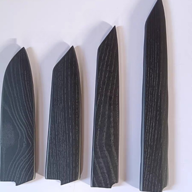 Black Lacquer Ash Wood Saya Kn - Japanese Knife recension och pris