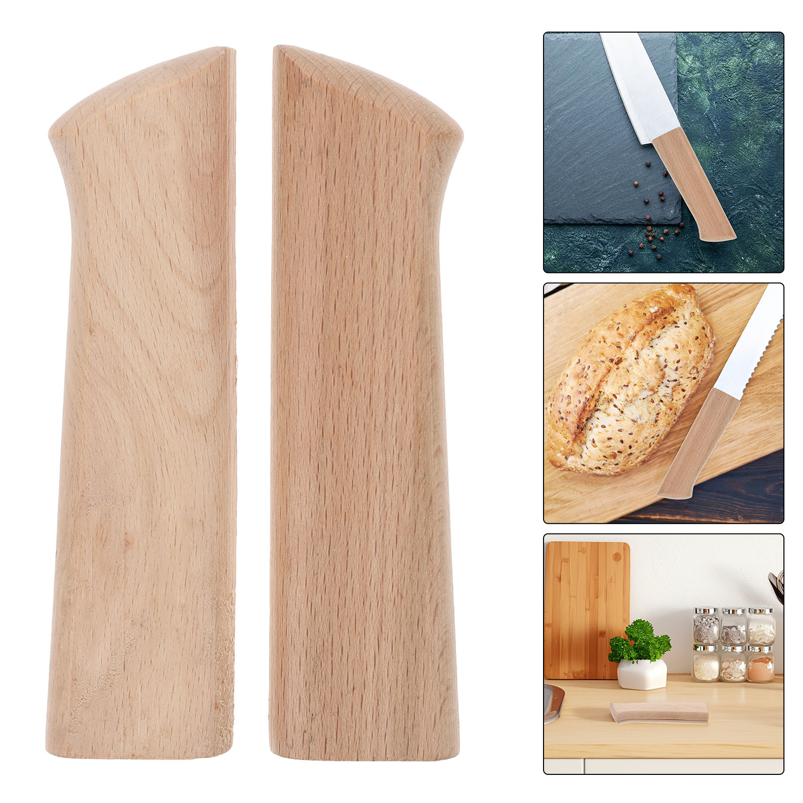 2pcs Knife Handles For Kitchen - Japanese Knife recension och pris