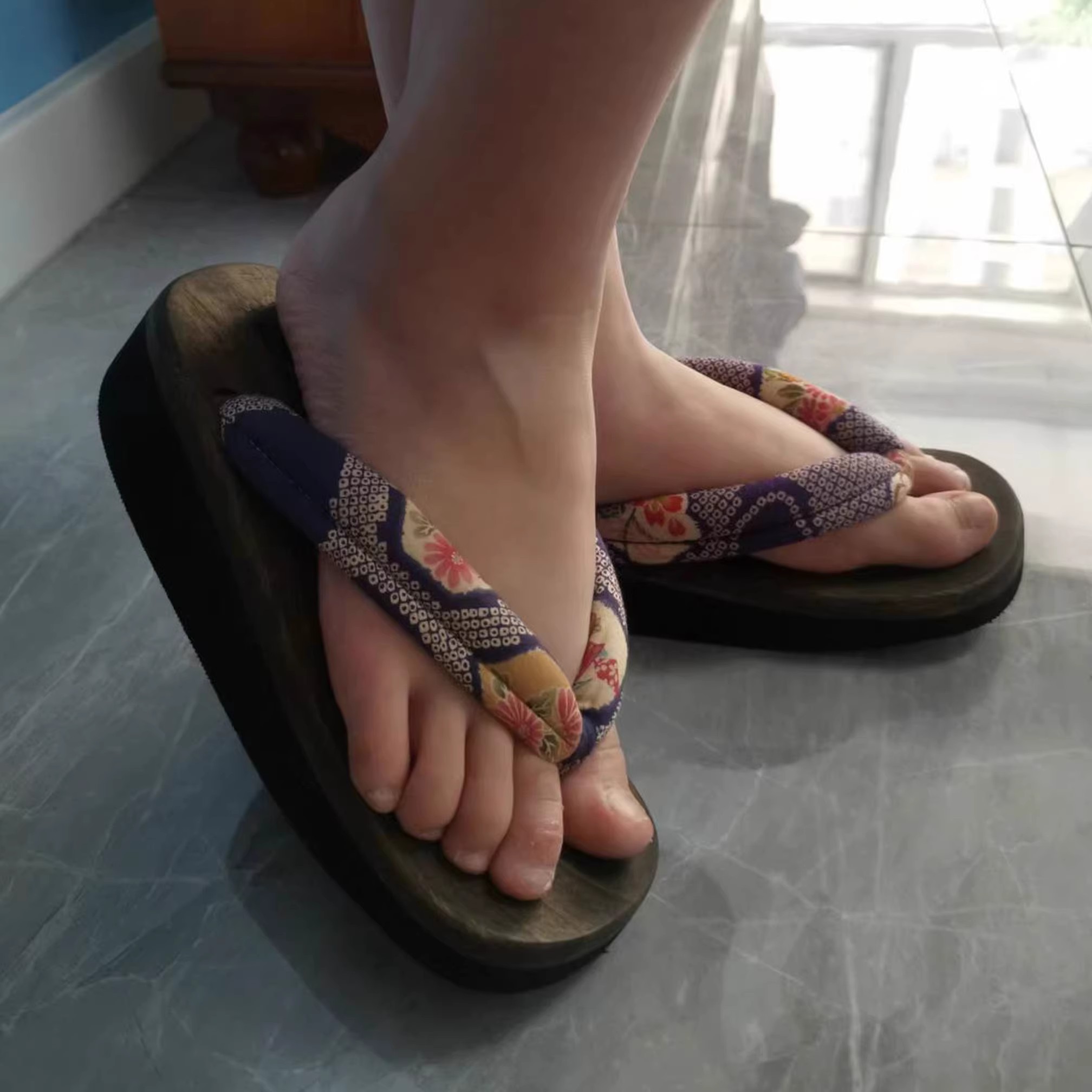 Women's Cosplay Shoes Mid Heel - Geta Wooden Sandal recension och pris