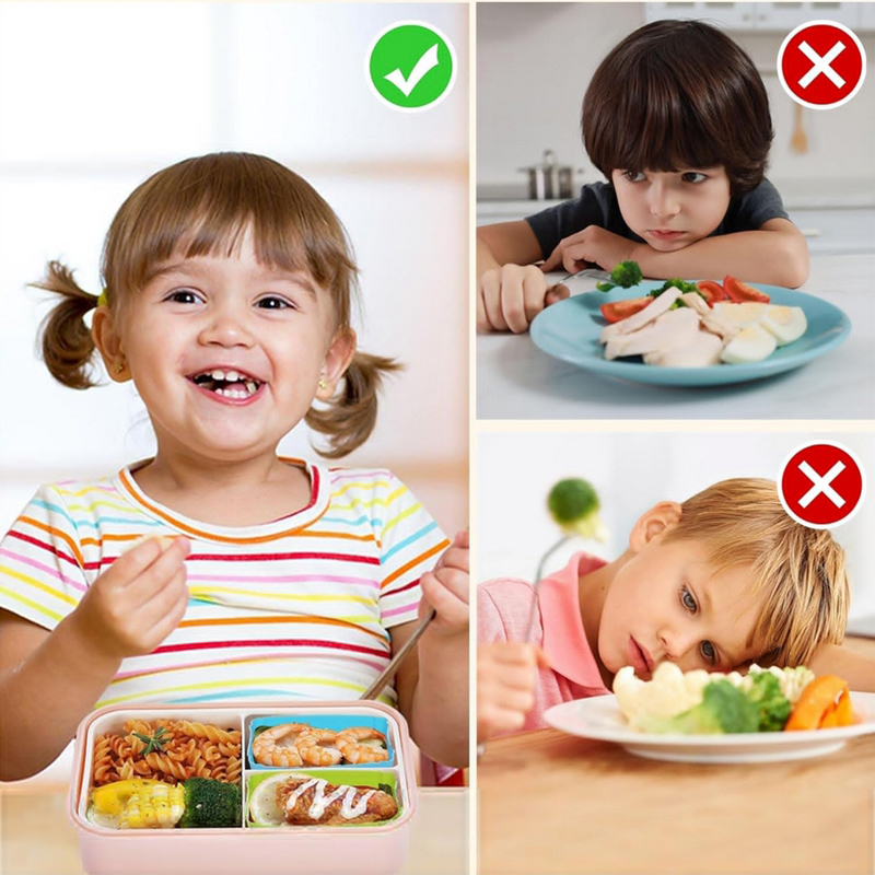 8PCS Silicone Lunch Box Divide - Bento Box recension och pris
