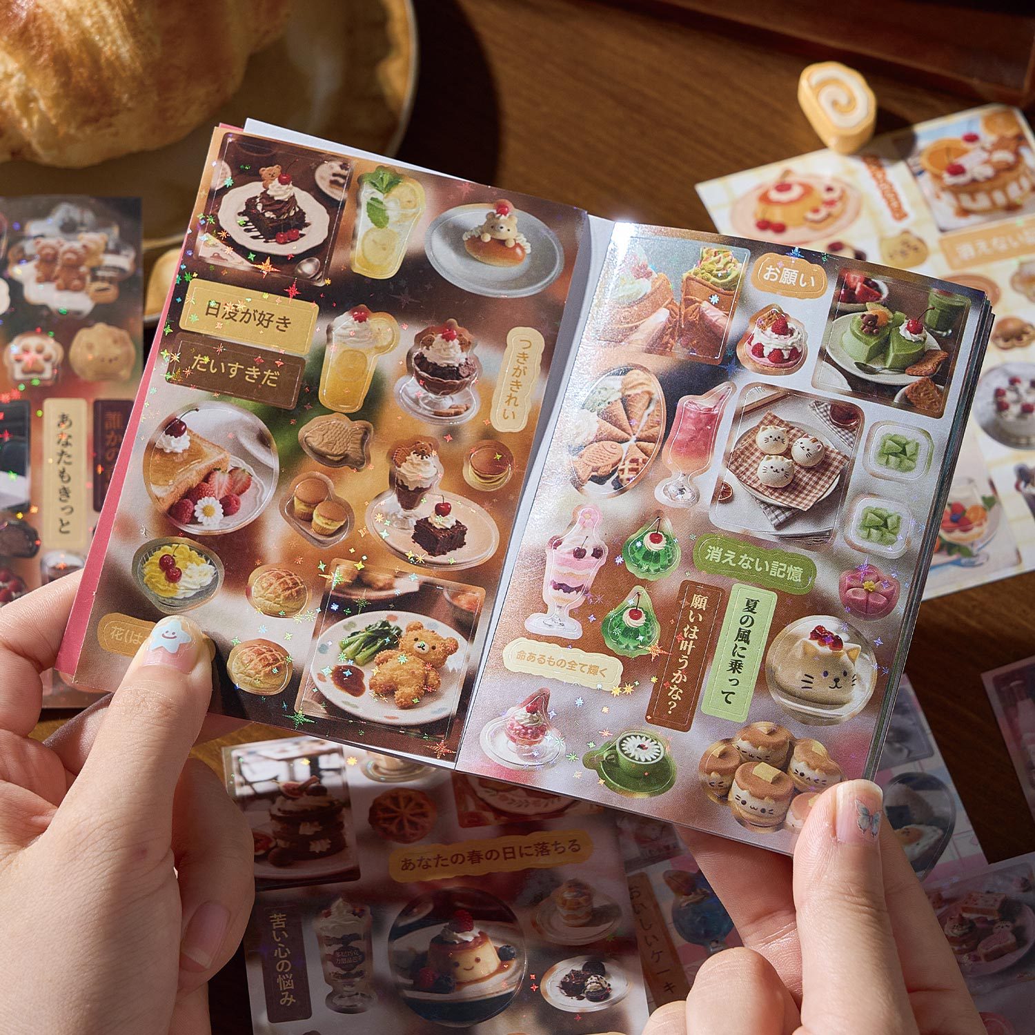 30-Sheet Vintage-Style Cut-Mem - Japanese Snacks recension och pris
