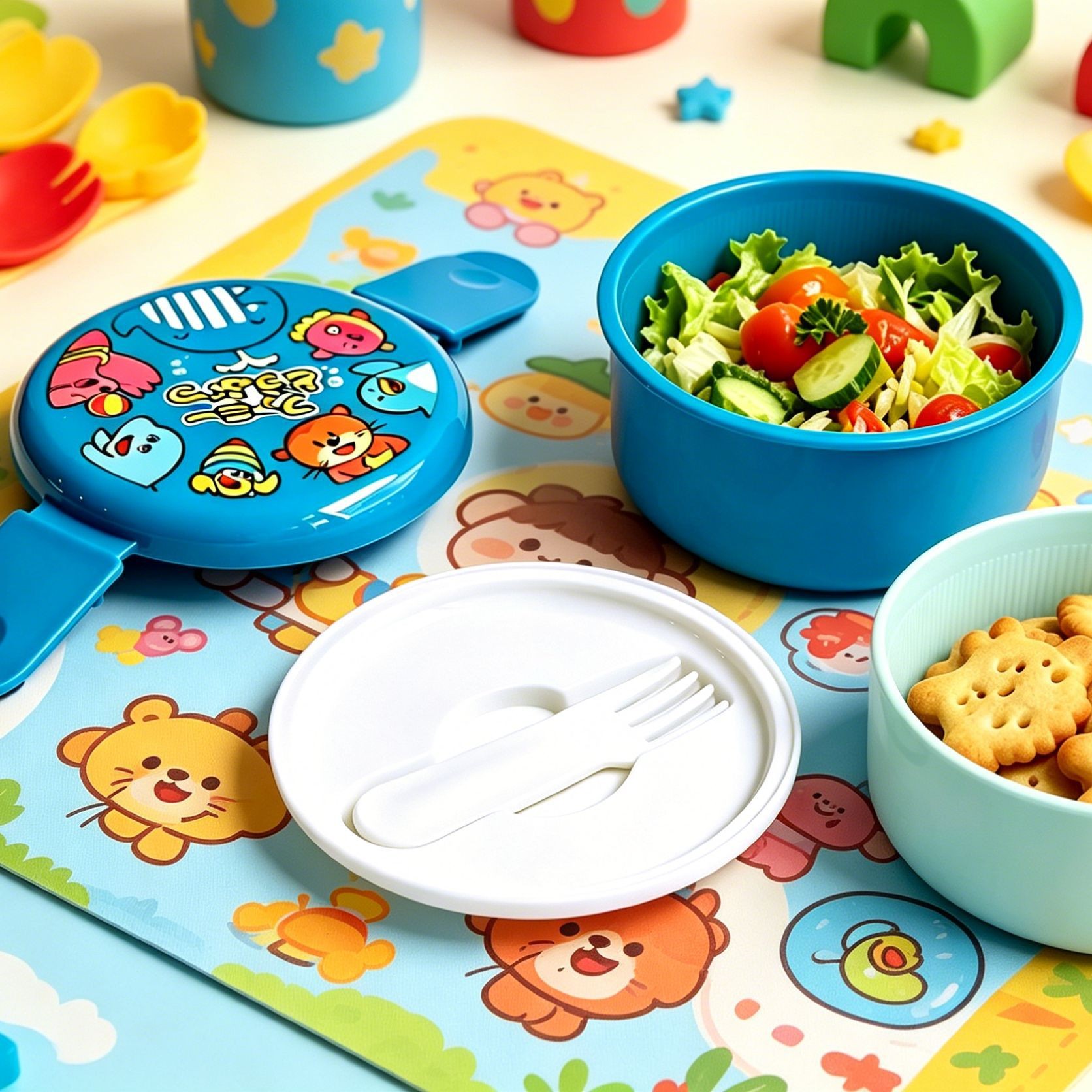 Mini Animal Lunch Box Japanese - Japanese Snacks recension och pris