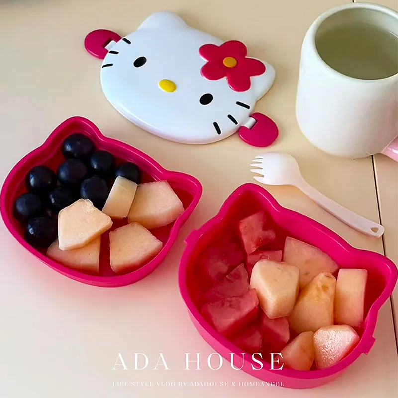 Cute Hello Kitty Shaped Lunch  - Japanese Snacks recension och pris