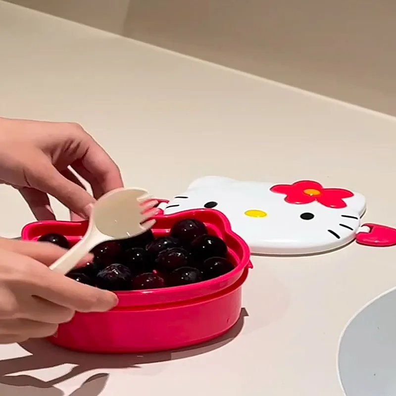 Cute Hello Kitty Shaped Lunch  - Japanese Snacks recension och pris